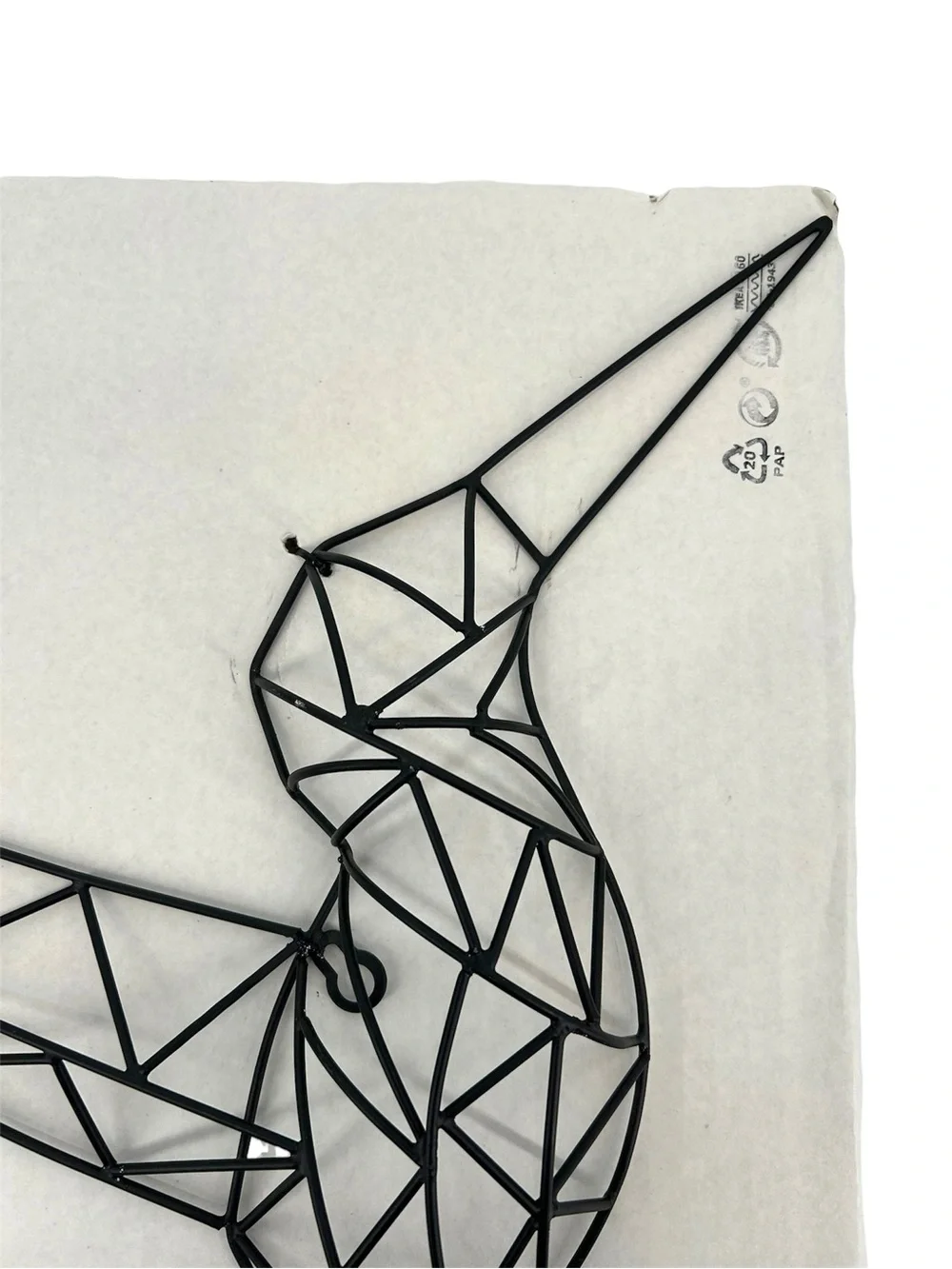 NEW IKEA VÄTTLÖSA Metal Hummingbird Wall Art Geometric Decor